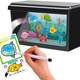 Illustration for article titled Fill This Tiny Toy Aquarium With Immortal Fish You Draw Yourself